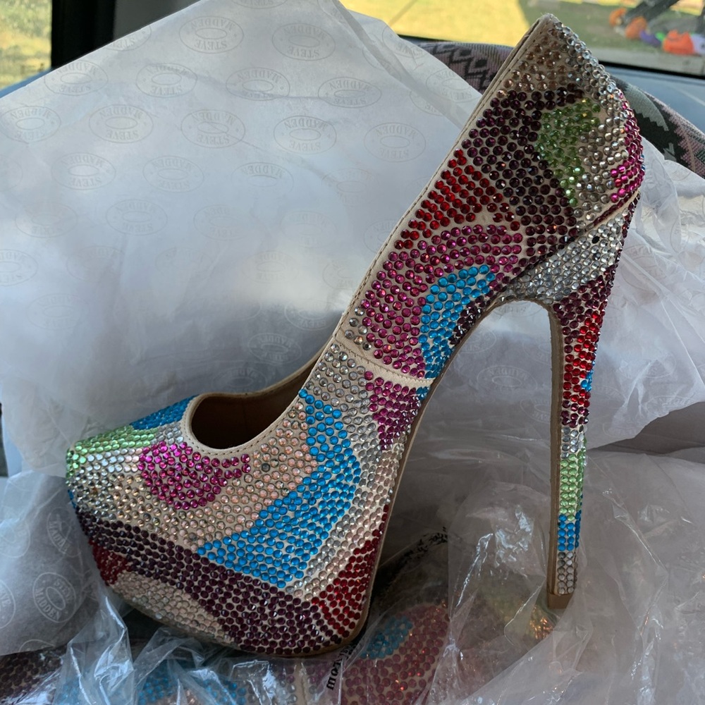 Rhinestone Steve Madden Heels